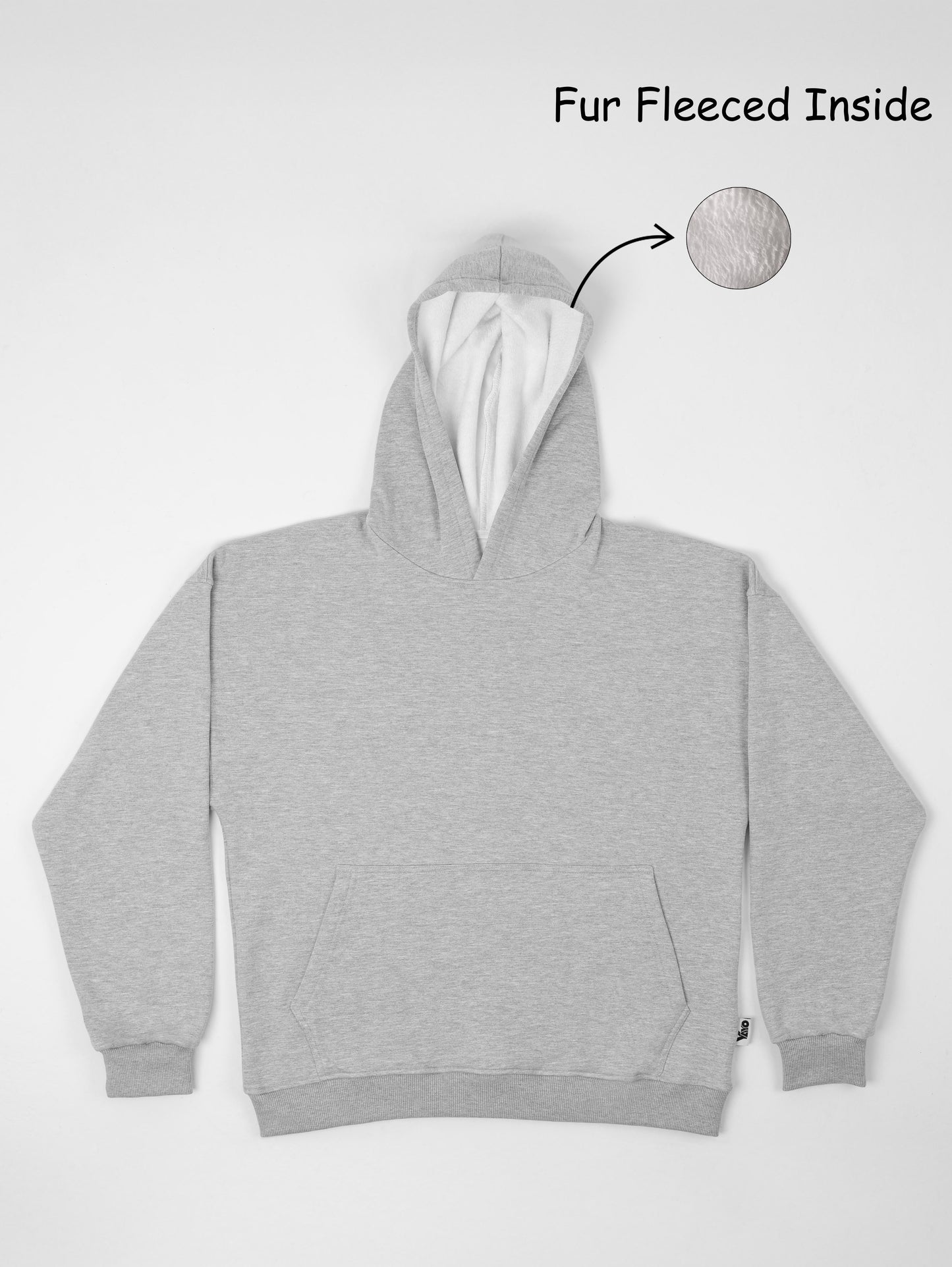 Yayo's Grey Hoodie For Women