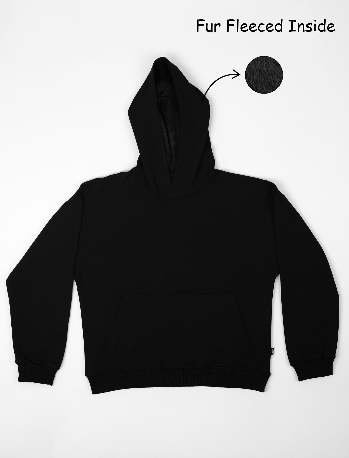 Yayo's Black Hoodie For Women