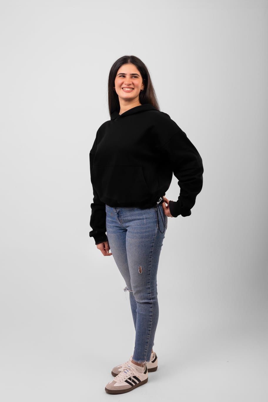 Cropped Hoodie For Women